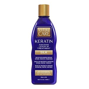 Vital Care Keratin Leave-In Treatment - Hydrating, Non-Stripping, with Oils