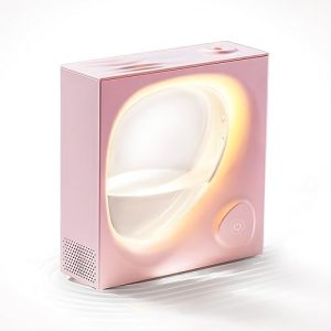 Mimicat 150ML Pink Ultrasonic Cool Mist Aroma Diffuser for Home and Office Use