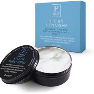 Natural Skin Burn Cream - Fast Relief for Sunburns & Scars - Made in USA