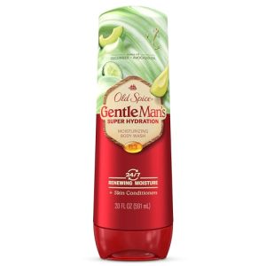 Old Spice GentleMan’s Blend Body Wash, Cucumber & Avocado, 20 oz - Deep Clean & Moisture