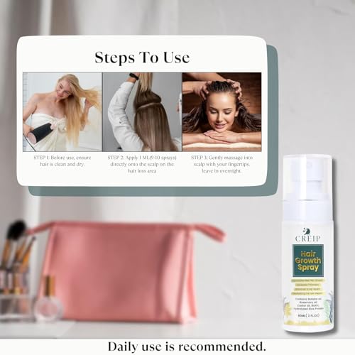 2 FL OZ Hair Growth Spray: Natural Batana, Castor, Rosemary Oil & Biotin - Image 6