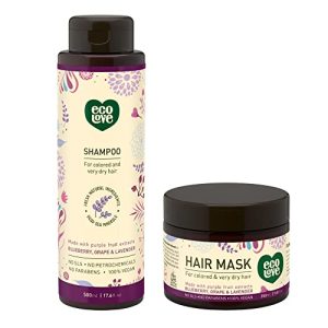EcoLove Vegan Hair Mask & Shampoo for Damaged Hair