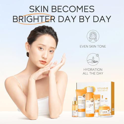Vitamin C Skincare Set for Teens ? 5 Piece Kit - Image 2