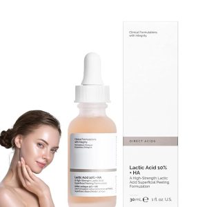 Lactic Acid 10% Exfoliant with Hyaluronic Acid, 30ml