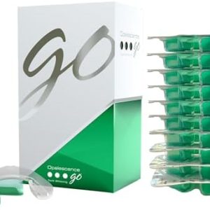 Opalescence Go 15% Hydrogen Peroxide Teeth Whitening Kit, Mint Flavor, 10 Treatments