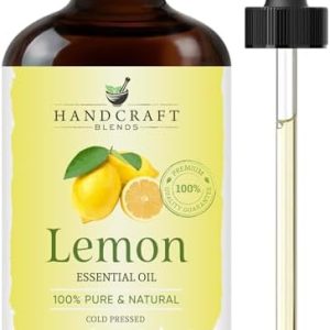 Lemon Essential Oil 4 Fl Oz - 100% Pure, Premium Grade for Diffuser/Aromatherapy