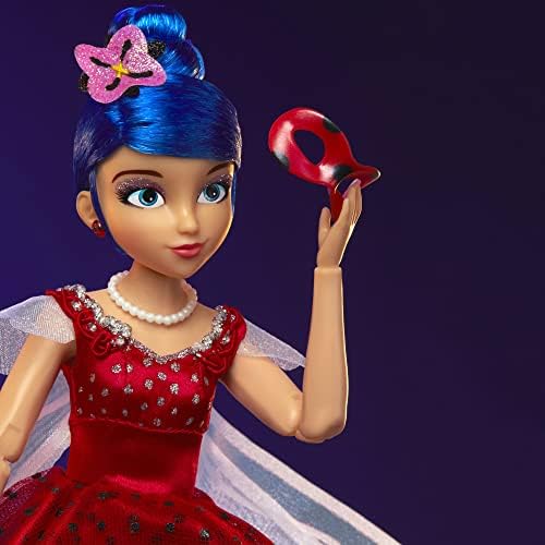 10.5” Marinette Collector Doll with Exclusive Outfit & Removable Mask - Miraculous Ladybug - Image 12