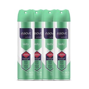 48-Hour Women's Antiperspirant Spray - Fresh Scent, No White Marks, Vegan