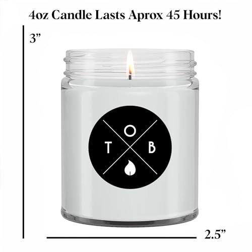 Petrichor 4oz Vegan Soy Wax Handmade Candle 40+ Hour Burn Time - Image 4