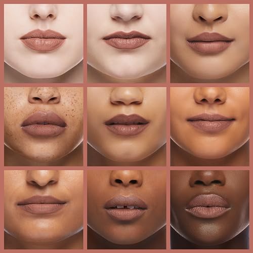 NYX Soft Matte Lip Cream - San Francisco, Peachy Brown Nude Liquid Lipstick - Image 4