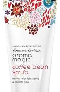Aroma Magic Coffee Bean Scrub with Shea Butter 3.38 Fl Oz (100ml) Exfoliating Body Polish