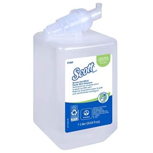 Scott® Green Certified Unscented Foam Hand Soap, 1.0 L, 6 Bottles/Case
