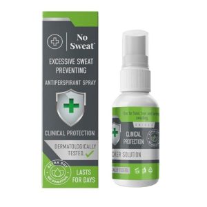 NO SWEAT Antiperspirant Spray for Excessive Sweating, 50ml