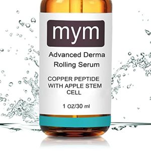 Collagen-Boosting Copper Peptide Serum with Swiss Apple Stem Cells & Derma Roller