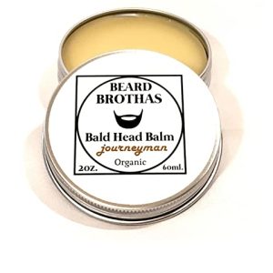 Bald Head Balm: Natural Scalp Moisturizer, Soothes & Protects