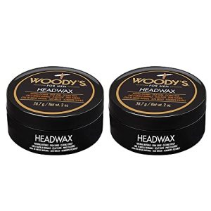 Woody's Headwax Men's Flexible Hold High Shine Pomade 2 oz Travel Size 2-Pack