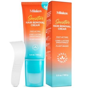 Gentle Hair Removal Cream for Sensitive Skin - 3.5 FL OZ (Leg, Arm, Bikini)