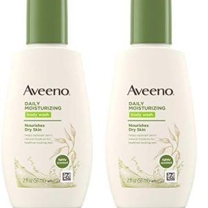 Aveeno Daily Moisturizing Body Wash, 2 oz, Set of 2