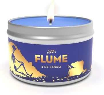 Pirates of the Caribbean Inspired 8 oz Flume Scented Soy Candle