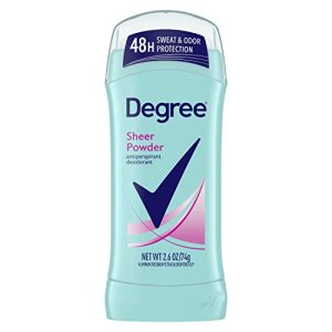 Degree Women’s Sheer Powder Antiperspirant, 48-Hour Sweat & Odor Protection, 2.6 oz