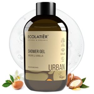 Argan Oil Vanilla Body Wash 20.3 Fl Oz Vegan Hydrating 97.5 Natural