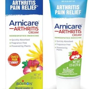 Boiron Arnicare Arthritis Cream Devil's Claw Joint Muscle Pain Relief 2.5 oz Tube