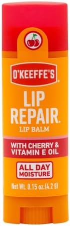 O'Keeffe's Cherry & Vitamin E Lip Repair Balm, Stick (Pack of 3) - Image 7