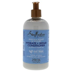 SheaMoisture 13oz Hydrate and Repair Conditioner for Damaged Hair Manuka Honey Yogurt