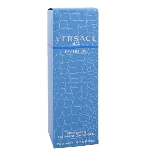 Versace Man Eau Fraiche 6.7 oz Fresh Scented Body Wash for Men - Image 3