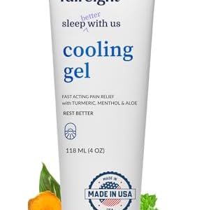 Cooling Gel - Fast Pain Relief Rub, Safe for Kids & Pregnancy, 4 oz