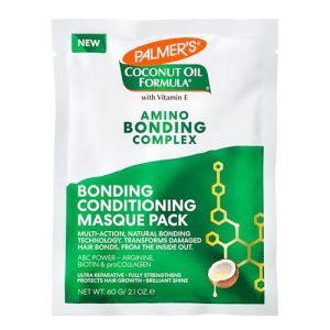 Palmer's Amino Bonding Complex Hair Mask, 2.1 oz - Coconut Oil, Vitamin E, Heat Protectant