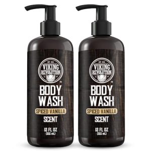 Viking Revolution Spiced Vanilla Men?s Body Wash (2-Pack)