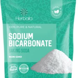 Sodium Bicarbonate 2lb - Pure, Aluminum-Free Baking Soda for Cleaning & Baking