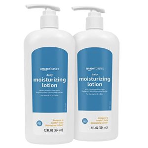 Amazon Basics Daily Moisturizing Lotion, 12 oz, 2-Pack
