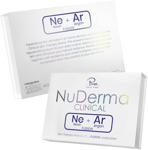 NuDerma Clinical Skin Therapy Wand - Portable Anti-Aging & Radiance Machine with 6 Wands - Image 7