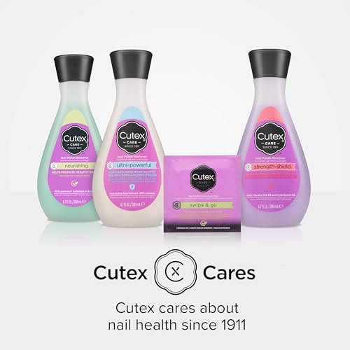 Cutex Ultra-Powerful Gel Nail Polish Remover 6.76 Fl Oz Paraben Free - Image 7