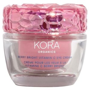 KORA Organics Berry Bright Firming Vitamin C Eye Cream, 0.50 fl oz, Organic & Cruelty-Free