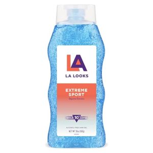 LA Looks Extreme Sport Hair Gel 20 Oz - High Hold for Active Use