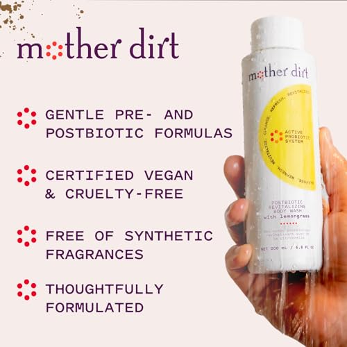 Mother Dirt Microbiome-Friendly Plant-Based Body Wash, 6.8 fl oz - Image 4