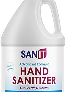 Sanit 70% Ethyl Alcohol Hand Sanitizer Gel - 1 Gallon, Aloe Vera, Vitamin E