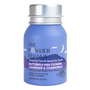 Vegan Lavender Chamomile Body Foam Wash | 20 Uses | Eco-Friendly Mini Bottle