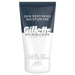 Gillette SkinGuard Men?s Moisturizer, 3.4 oz with Shea Butter & Vitamin E
