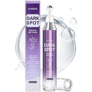Dark Spot Remover Serum for Face & Body, Melasma Treatment with Roller (0.5 Fl Oz)