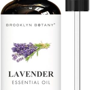 Brooklyn Botany 4 Fl Oz 100% Pure Lavender Essential Oil for Aromatherapy