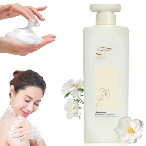 Korean Perfumed Moisturizing Body Wash - Long-Lasting Fragrance Shower Gel (800ML)