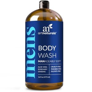 Artnaturals Men’s Fresh Body Wash – Natural Shower Gel, 16 Fl Oz