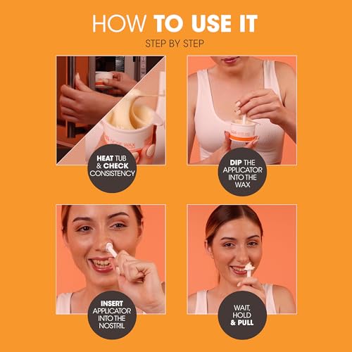 Nad's Nose Wax Kit for Men & Women - Quick Nose Hair Removal - Image 4