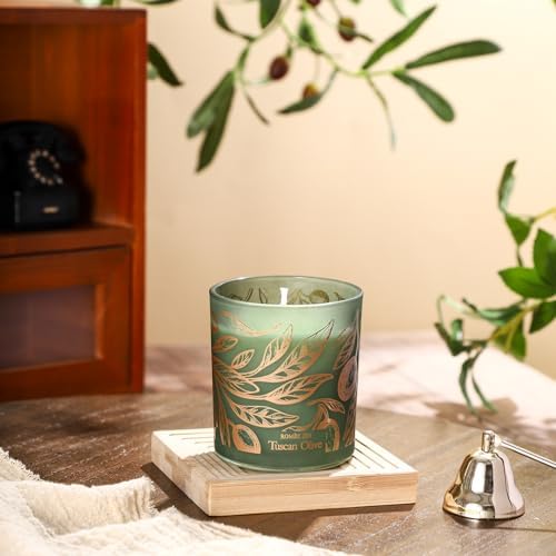 6oz Tuscan Olive Aromatherapy Soy Wax Jar Candle for Home Gifts - Image 4