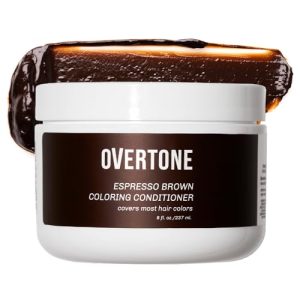 OVertone Espresso Brown Color Depositing Conditioner, 8 oz
