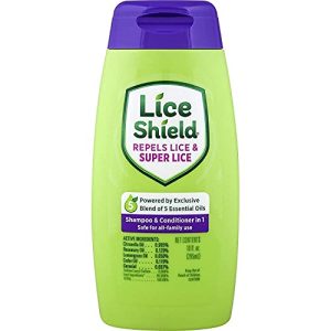 Lice Shield 2-in-1 Shampoo & Conditioner, 10 fl oz, Repels Lice & Super Lice